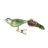 kleiner Vogel, gespritzt, Naturfeder kleiner Vogel, gespritzt, Naturfeder